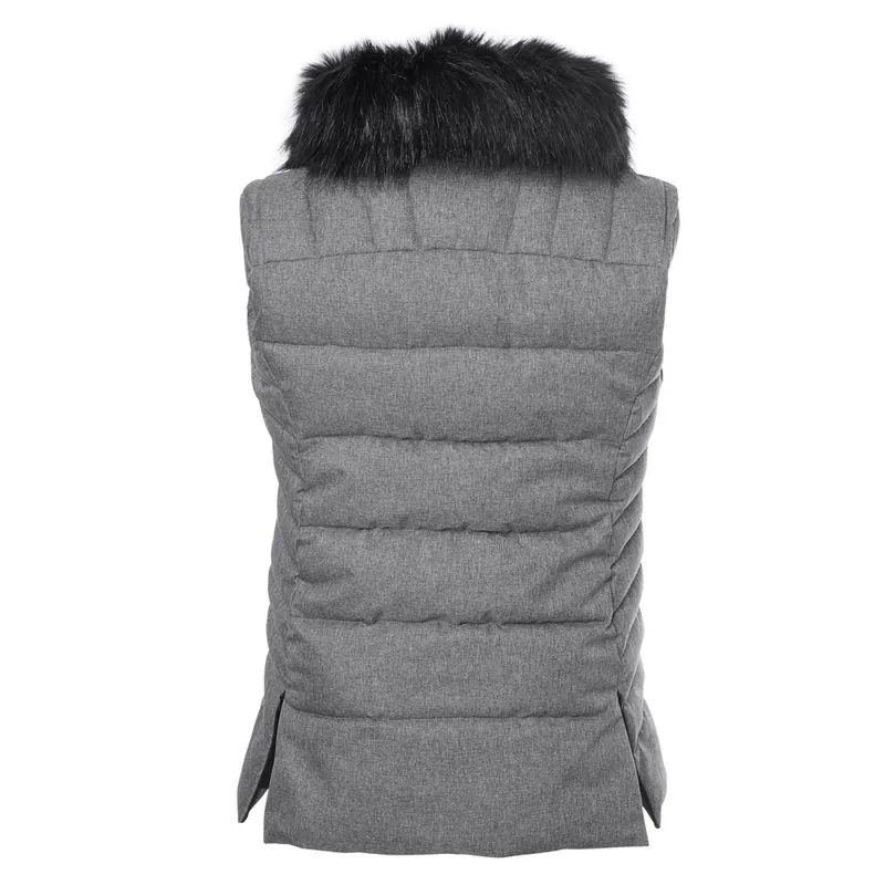 Mountain Horse Ladies Pepper Vest - Grey-1
